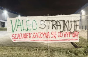 Strajk pracowników w firmie Valeo