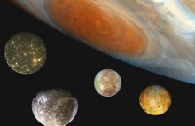 Nowe zorze odkryte na czterech największych księżycach Jowisza