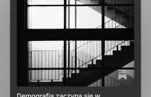 Demografia zaczyna się w mieszkaniu