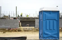 51-letni budowlaniec powiesił się w toalecie na budowie