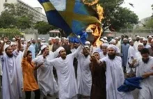 Irak wydala ambasador Szwecji po spaleniu Koranu. w Sztokholmie demonstranci