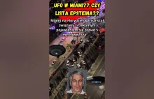 UFO w Miami? czy lista Epsteina? #ufo #epstein