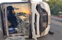 "Wypadek busa z polskimi turystami w Bułgarii. Są ranni"