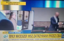 Rau szybko ucieka z sejmu na wieść o zatrzymaniu Wawrzyka