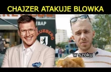 Znowu odkleja - Filip Chajzer atakuje Blowka i broni swojego Imperium Kebabów