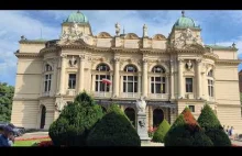 Street in Cracow Poland Theater . Krakowskie ulice ( part 5 )