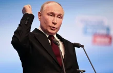Putin triumfuje. Są ostateczne wyniki wyborów prezydenckich w Rosji