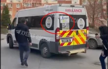 Ambulanse przekazane przez polskich darczyńców służą do porywania Ukraińców.