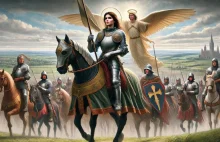 Joanna d'Arc - Spalona na stosie za herezję, a potem ogłoszona świętą!