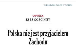 Polacy w New York Times domagają się uzależnienia wsparcia od USA jak KPO