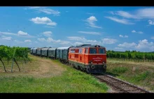 Pociąg retro na pograniczu czesko austriackim w okolicach Znojma