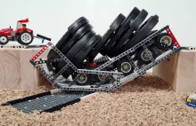 100kg na moście z LEGO Technic