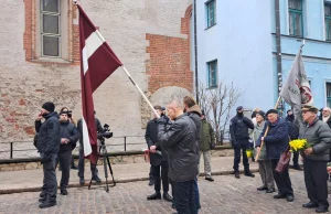 Coroczna parada Waffen SS w stolicy Łotwy