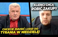 Ikonowicz: Chcecie zmusić ludzi do tyrania w niedzielę!