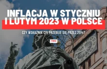 Inflacja w lutym przebije 20%? To byłby najgorszy odczyt od 1996, dane już jutro