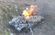 Pierwszy zniszczony PT-91 na Ukrainie
