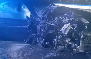 Tragiczny wypadek na A1. Nie ukrywaliśmy, że w zdarzeniu brało udział BMW