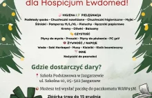 Świąteczka zbiórka darów