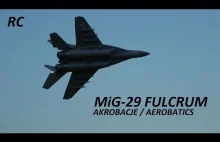 MiG 29 Fulcrum - akrobacje aerobatics