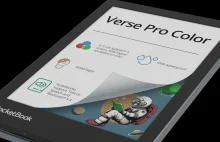 Premiera PocketBook Verse Pro Color z kolorowym ekranem E ink Kaleido 3