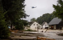 Powodzie w Czechach. Pierwsza ofiara śmiertelna, siedem osób zaginęło