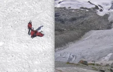 Makabryczne odkrycie na topniejącym lodowcu. Ciało turysty odnalezione po 22 lat