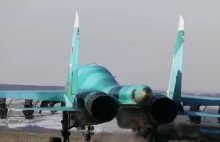 Rosyjski bombowiec taktyczny rozbił się podczas lotu szkoleniowego