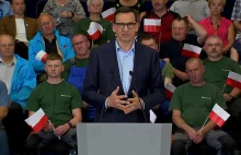 Morawiecki zaprasza opozychę do Stalowej Woli na obijanie kijami