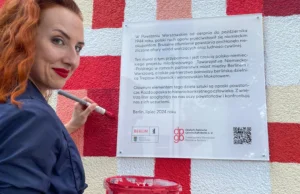 W Berlinie zaprezentowano mural poświęcony Powstaniu Warszawskiemu