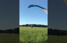 Start z korektą na paralotni z napędem PPG