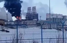 Ogromny pożar w Rosji. Płonęła rafineria Łukoil - WP Wiadomości