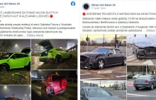 Lamborghini i Maybach rozbite w Warszawie. Co tam się wydarzyło?