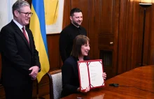 Ukraina dostanie prawie 3 mld euro pożyczki. Zełenski podpisał umowę ze Starmere