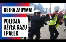 PILNE! Policja użyła GAZU wobec PROTESTUJĄCYCH rolników!