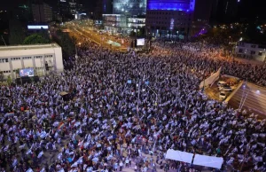 Kolejna fala protestów w Izraelu. Manifestowało ok. 400 tys. osób