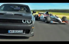 WYŚCIG: F1 vs Dodge Challenger