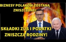 PiS znowu zniszczy polskie rodziny. Składki ZUS i podatki niszczą rodziny