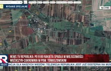 Media: rakieta spadła w miejscowości Wożuczyn