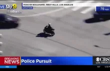 Motocyklista śledzony przez policyjny helikopter zalicza zgon na skrzyżowaniu