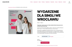 Wydarzenie dla singli we Wrocławiu: Lżej Justyna Bartnik dyskryminuje mężczyzn?