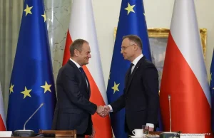 Tusk będzie rozmawiał z Dudą na temat amerykańskiej broni jądrowej w Polsce