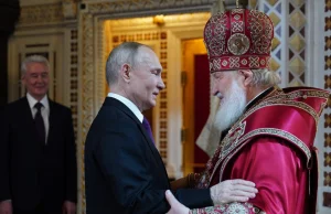 Patriarcha Rosji uważa, że wojna w Ukrainie to wojna domowa wewnątrz Rosji