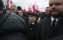 Kaczyński na marszu. Oto, co mówił. DZIADEK ODJECHAŁ.