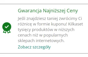 Jak oszukać Allegro - Gwarancja Najniżej Ceny - lista aukcji