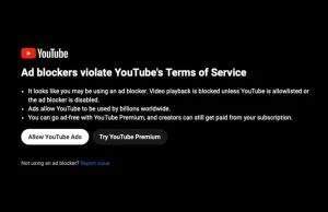 "Obrzydliwe zachowanie Google". Dlaczego YouTube nagle spowolnił?