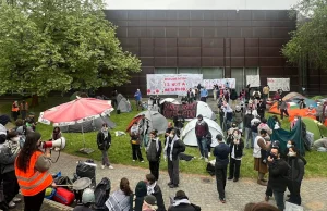Niemieckie uniwersytety - profesorowie popieraja antzydowskie protesty studentów