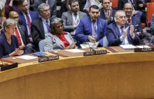 Izrael - Strefa Gazy, konflikt. Rada Bezpieczeństwa ONZ - rezolucja domagająca s