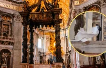 Szokujące sceny w bazylice świętego Piotra. Mężczyzna wskoczył na ołtarz