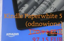Promocja: ODNOWIONE czytniki Kindle Paperwhite 5 po 450 PLN | Cyfranek