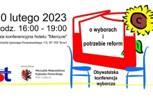Konferencja obywateli i polityków w Toruniu. Będą rozmawiać o wyborach | Oby